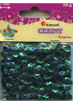 Cekiny 7mm 10g Tęczowe