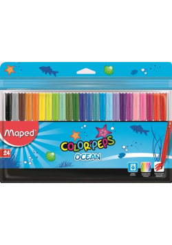 Flamastry Colorpeps ocean 24 sztuki