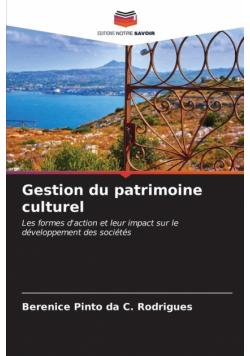 Gestion du patrimoine culturel