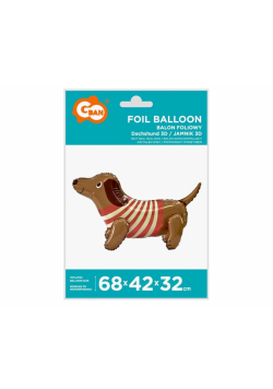 Balon foliowy Jamnik 68x42x32cm