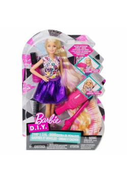 Barbie Zrób to sama - Fale i loki