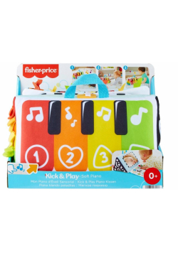 Fisher Price. Miękkie pianinko Baw się i kop