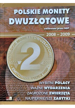 Album z monetami dwuzłotowymi z lat 2008 2009