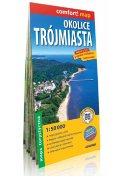 Okolice Trójmiasta mapa turystyczna 1:50 000