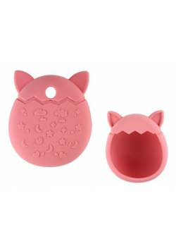 Etui case na Tamagotchi silikonowy pudrowy róż