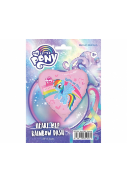 Balon foliowy FX Pony z tęczą 46cm