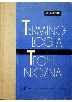 Terminologia techniczna