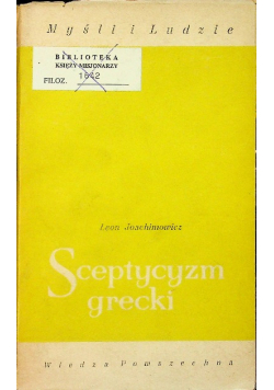 Sceptycyzm grecki
