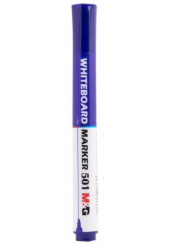 Marker permanentny 1-3 mm niebieski (10szt) M&G