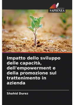 Impatto dello sviluppo delle capacità, dell'empowerment e della promozione sul trattenimento in azienda