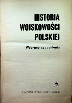 Historia wojskowości polskiej