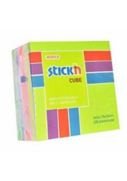 Notes samoprzylepny 76x76mm mix 400 kartek