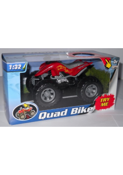 Quad z dźwiękiem czerwony 1:32