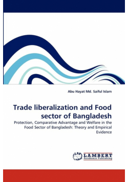 Trade Liberalization and Food Sector of Bangladesh