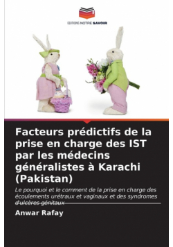 Facteurs prédictifs de la prise en charge des IST par les médecins généralistes à Karachi (Pakistan)