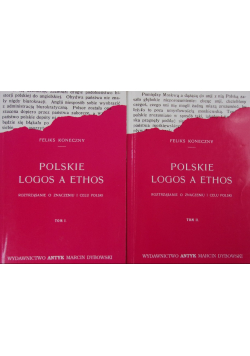 Polskie Logos A Ethos, Tom I i II