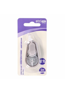 Korektor w taśmie 5mmx6m żółty STRIGO