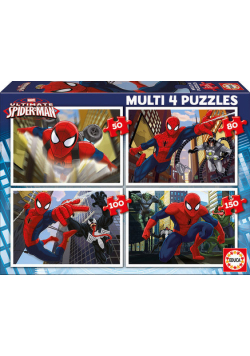 Puzzle Multi 4 Ultimate Spider-Man 50-80-100-150