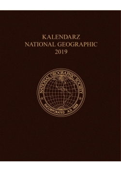 Kalendarz 2019 National Geographic brązowy