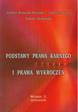 Oczkowski Tomasz - Podstawy prawa karnego i prawa wykroczeń