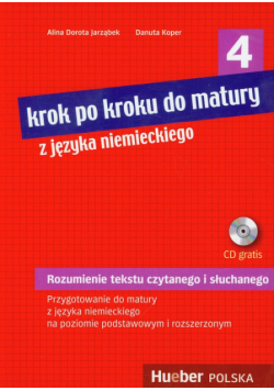 Krok po kroku do matury z języka niemieckiego 4 + CD