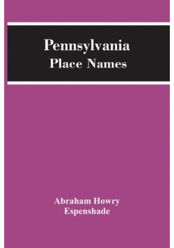 Pennsylvania Place Names
