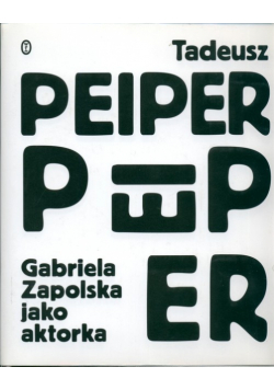 Gabriela Zapolska jako aktorka
