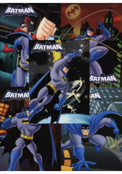 Zeszyt A5 Top-2000 w kratkę 16 kartek Batman mix