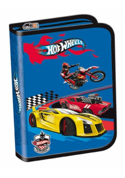 Piórnik dwuklapkowy Hot Wheels bez wyposażenia