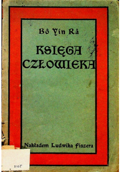 Księga Człowieka 1923 r.