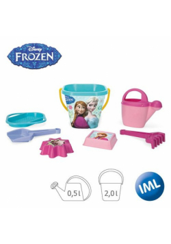 Komplet do piasku 7 elementów Frozen