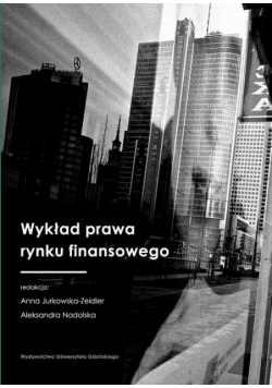 Wykład prawa rynku finansowego