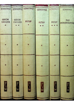 Trylogia Sienkiewicza Tom 1 do 6