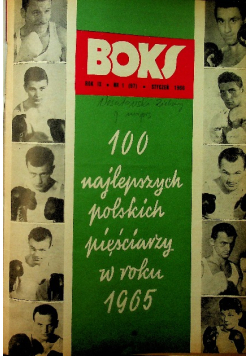 Magazyn Boks Rocznik 1966 do 1968
