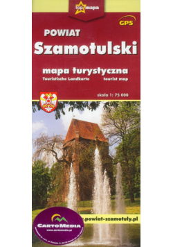 Powiat Szamotulski mapa turystyczna