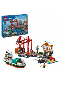 LEGO(R) CITY 60422 Port ze statkiem towarowym