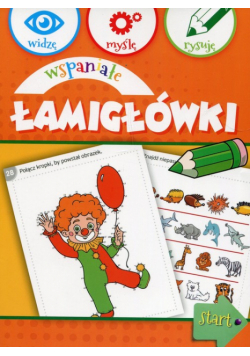 Wspaniałe łamigłówki widzę myślę rysuję