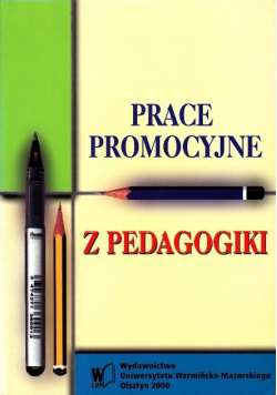 Prace promocyjne z pedagogiki