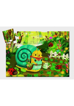 Puzzle postaciowe Ślimak