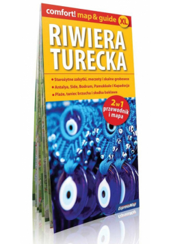 Riwiera Turecka comfort! map&guide XL 2w1: przewodnik i mapa