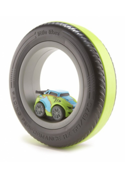 Wheelz Tire Racers Zielony samochód