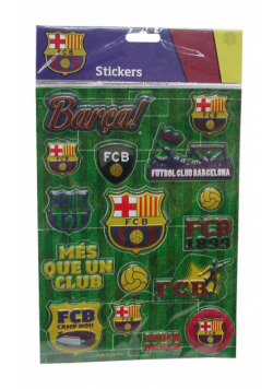 Zestaw naklejek 3D FC Barcelona