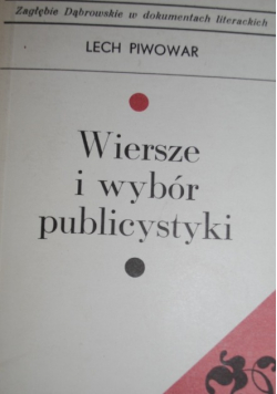Wierze i wybór publicystyki
