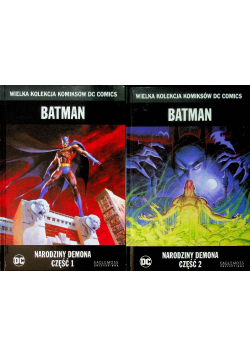 Wielka Kolekcja Komiksów DC Comics Tom 34 i 35Batman Narodziny Demona Część  1 i 2