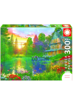 Puzzle XXL 300 Zachód słońca z dziadkiem
