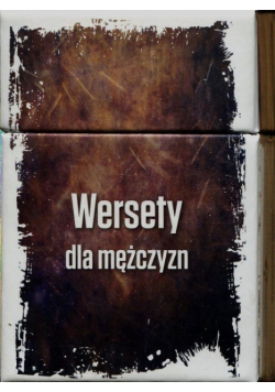 Pudełko wersety dla mężczyzny