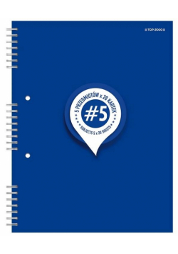 Kołobrulion B5/100K kratka Student book (5szt)
