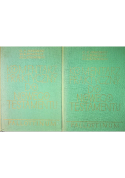 Komentarz praktyczny do Nowego Testamentu 2 tomy