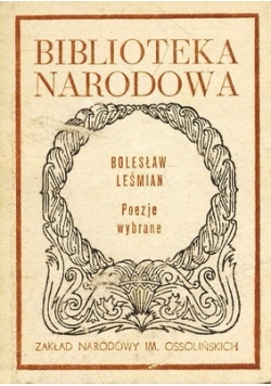 Bolesław Leśmian poezje wybrane