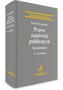 Prawo zamówień publicznych Komentarz